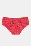 Rosaline Pure Cotton Full Coverage Paw Print Brief (Pack of 3) — thumbnail 2